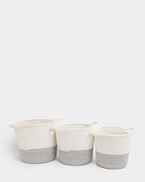 Woven Rope Basket