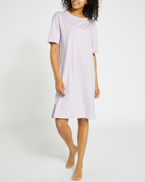 Cotton Modal T-Shirt Nightdress