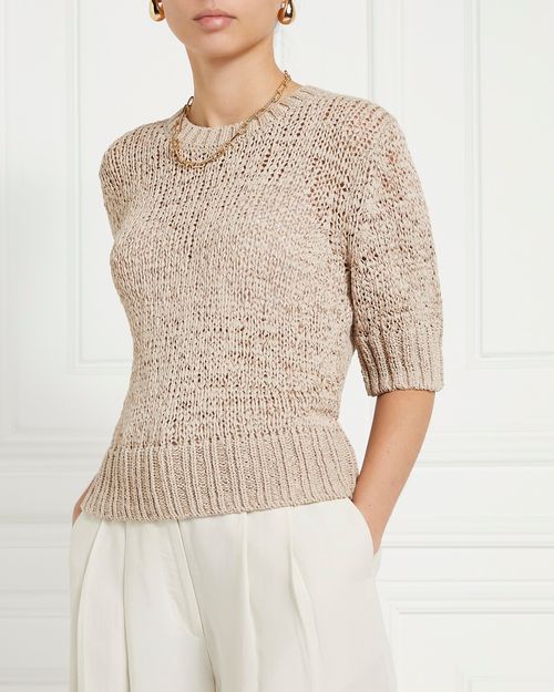 Gallery Cotton Blend Tape Yarn Jumper