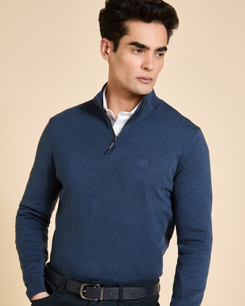 Paul Costelloe Living Men Quarter Zip Jumper