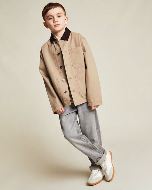 Canvas Shacket (4-14 Years)