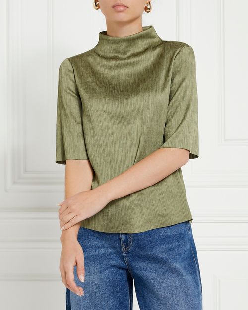 Gallery Lucia Plisse Top