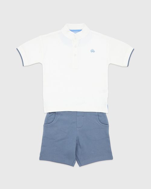Polo Set - 2 Pieces (6 Months-4 Years)