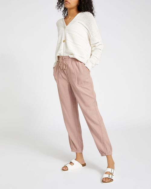 Soft Denim Lyocell Joggers