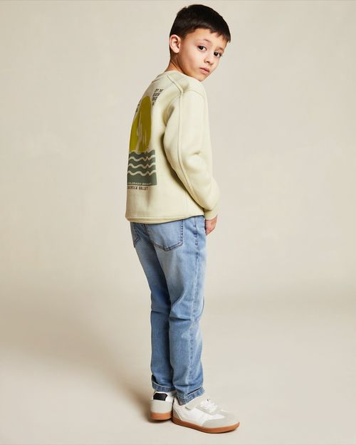 Tapered Denim Jeans (2-14 Years)