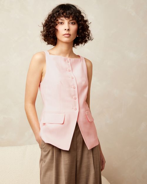 Gallery Square Neck Waistcoat