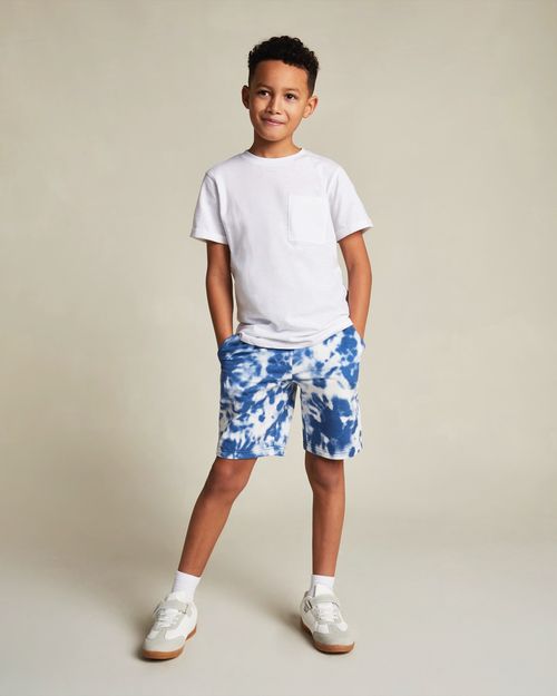 Print Fleece Shorts (2-14 Years)