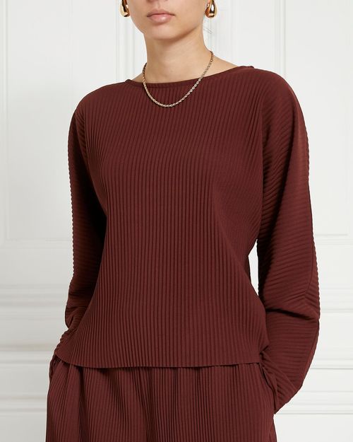 Gallery Lucia Plisse Top