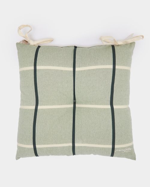 Paul Costelloe Living Yarn Dye Laurel Seat Pad