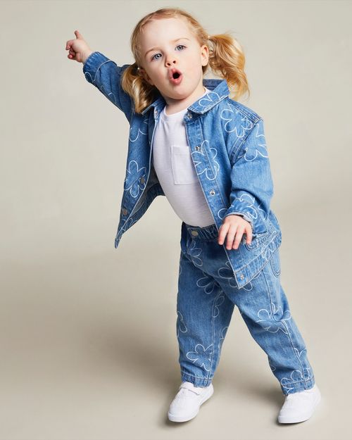 Floral Jeans (6 Months-5 Years)