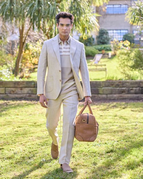 Paul Costelloe Living Men Linen Trousers