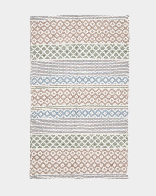Cotton Aztec Weave Bath Mat