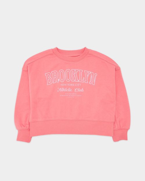 Loopback Crew Sweat (2-14 Years)