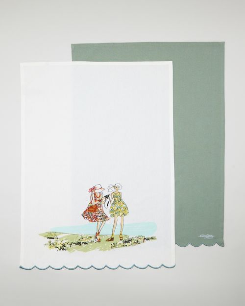 Paul Costelloe Living Lady Tea Towel
