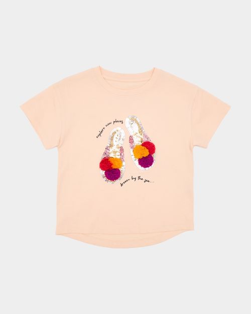 Fashion Sequin T-Shirt (3-14 Years)