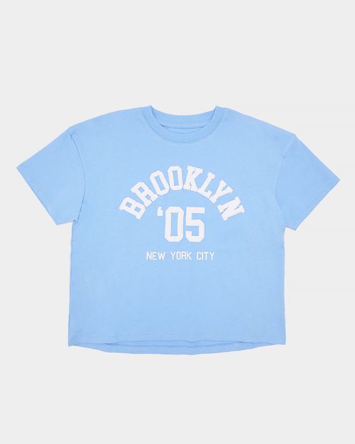Printed Curved Hem T-Shirt (2-14 Years)