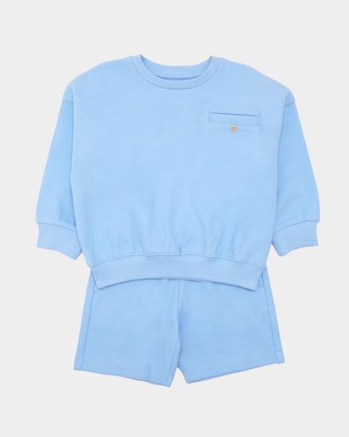 Pique Sweat Set (6 Months-5 Years)