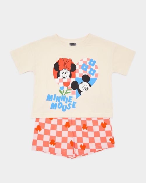 Minnie Mouse Short Pyjama Set (5-14 Years)