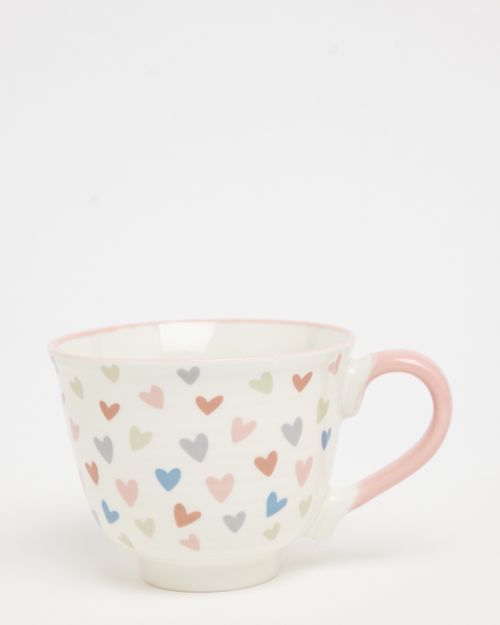 Floral Footed Mug