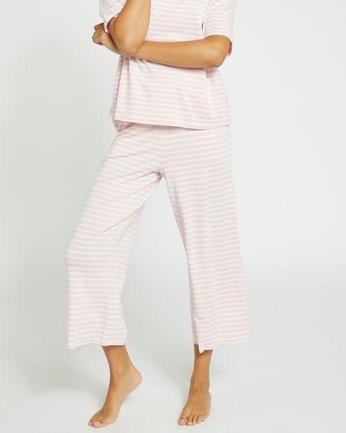 Straight Leg Stripe Pyjama Pants