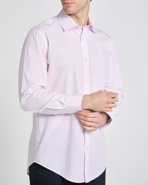 Regular Fit Cotton-Rich Design Shirt