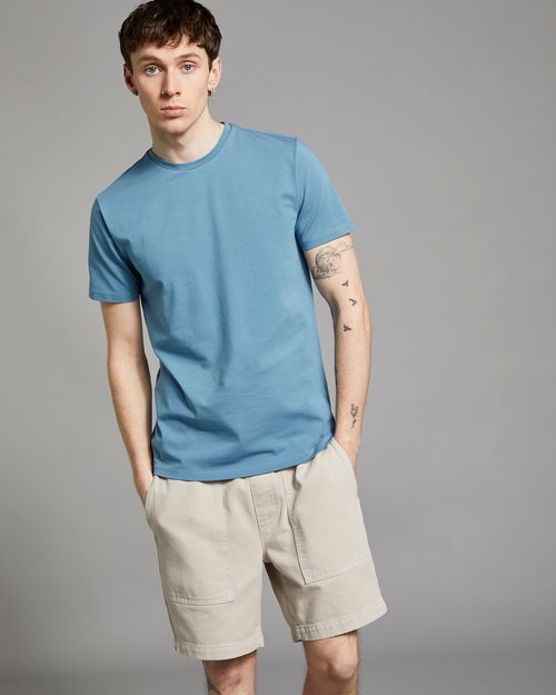 Paul Galvin Teal Stretch Fit T-Shirt