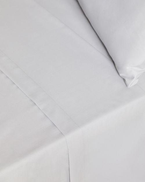 Non Iron Percale Flat Sheet 180 Thread Count - Double