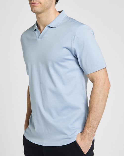 Regular Fit Notch Neck Polo