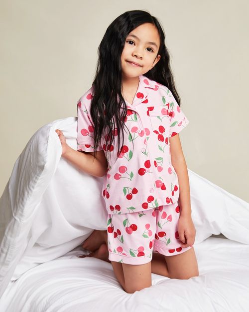 Printed Revere Short-Sleeved Pyjamas (3-14 Years)