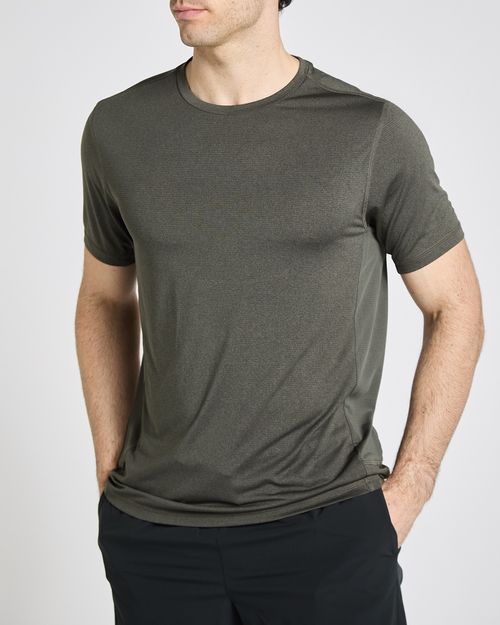 Sports Panel Pin Dot T-Shirt