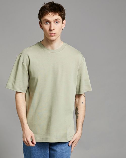 Paul Galvin Khaki Relaxed Fit T-Shirt
