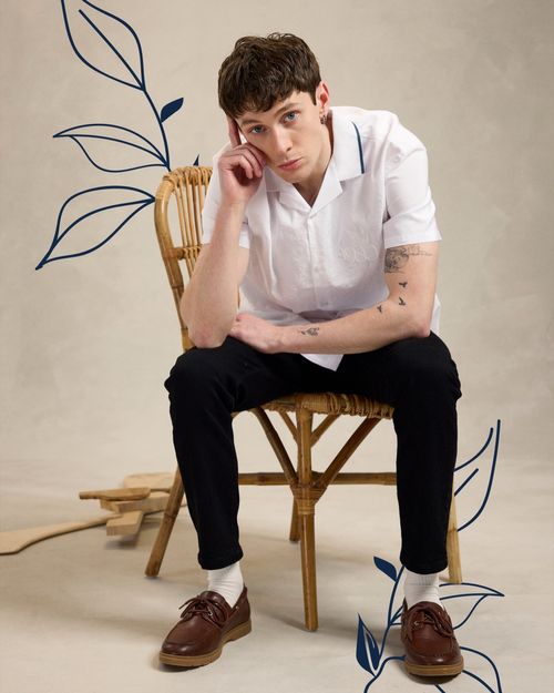 Paul Galvin Fuinseog 1980 Embroidered Shirt