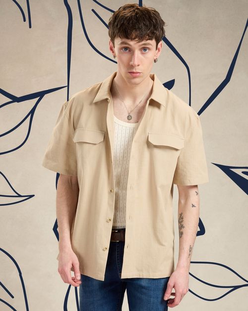 Paul Galvin Chest Pocket Short-Sleeved Shirt