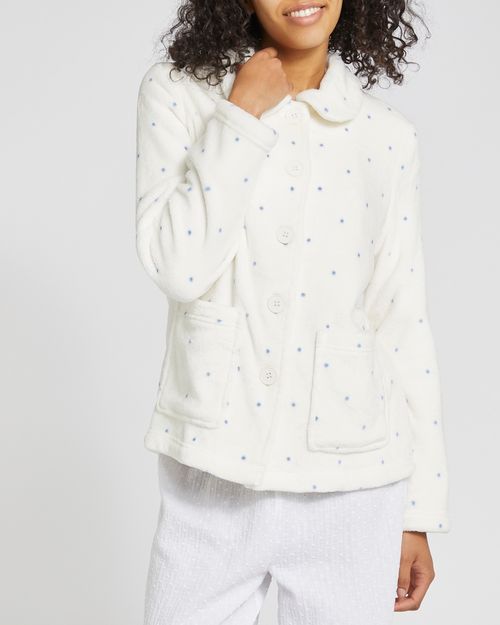 Button Bed Jacket