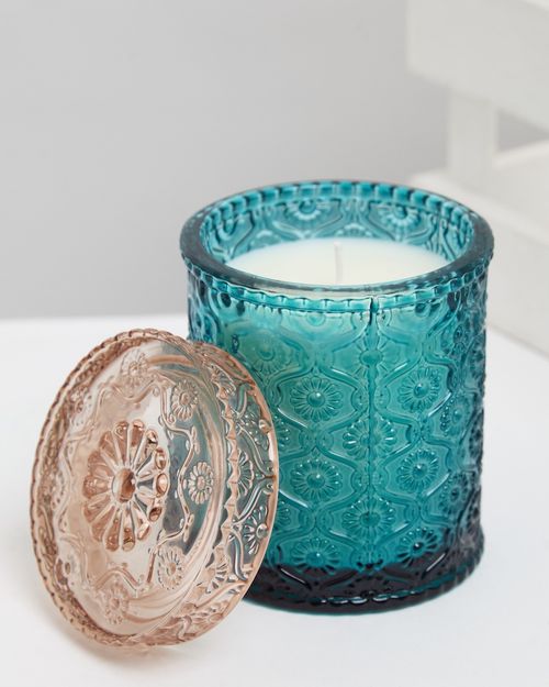 Carolyn Donnelly Eclectic Glass Lid Candle