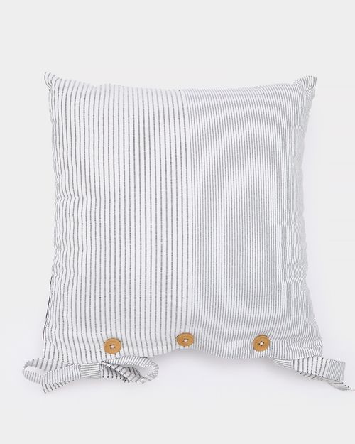 Button Stripe Seat Pad
