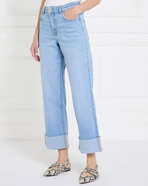 Gallery Thalia Turn Up Hem Jeans
