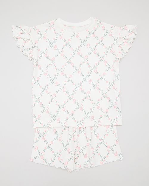 Printed Short Pyjama Set (2-14 years)