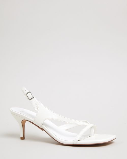 Toe-Post Heel Sandals