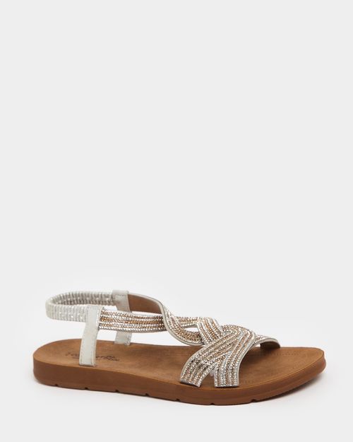 Diamante Twist Sandal