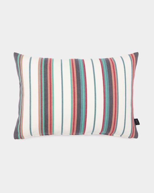 Carolyn Donnelly Eclectic Stripe Oblong Cushion