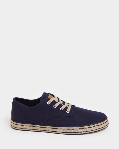 Lace Up Canvas Shoes