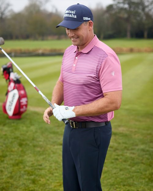 Pádraig Harrington Sublimation Wave Print Polo