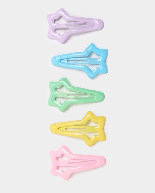 Pastel Clips - Pack Of 5