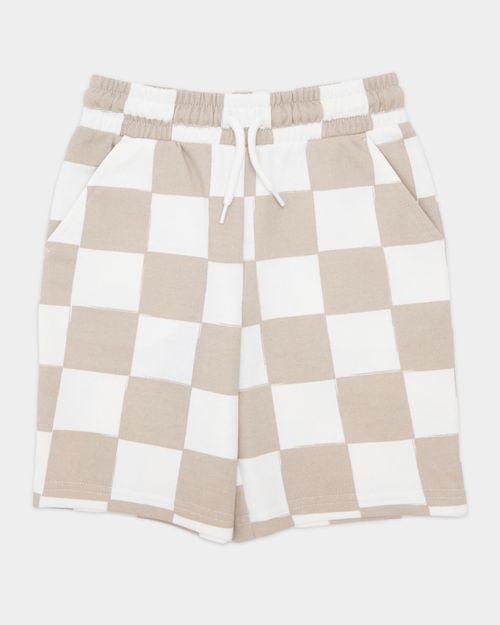 Print Fleece Shorts (2-14 Years)