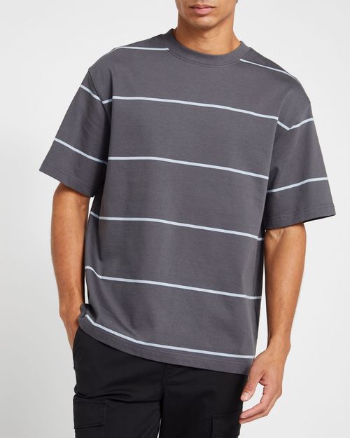 Smart Essentials Relaxed Fit Stripe T-Shirt