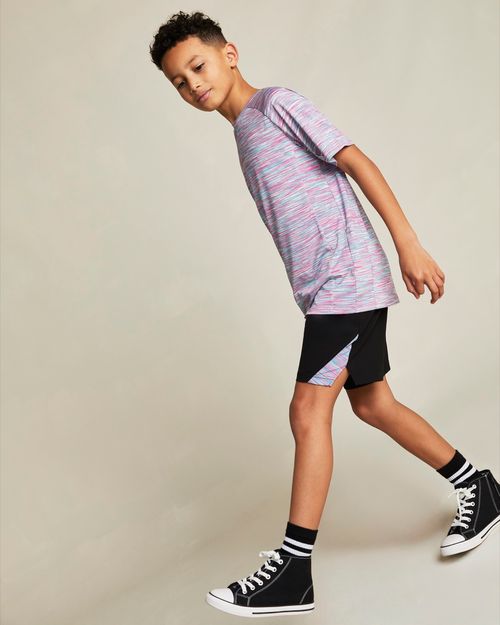 Space Dye Sports Shorts (4-14 Years)