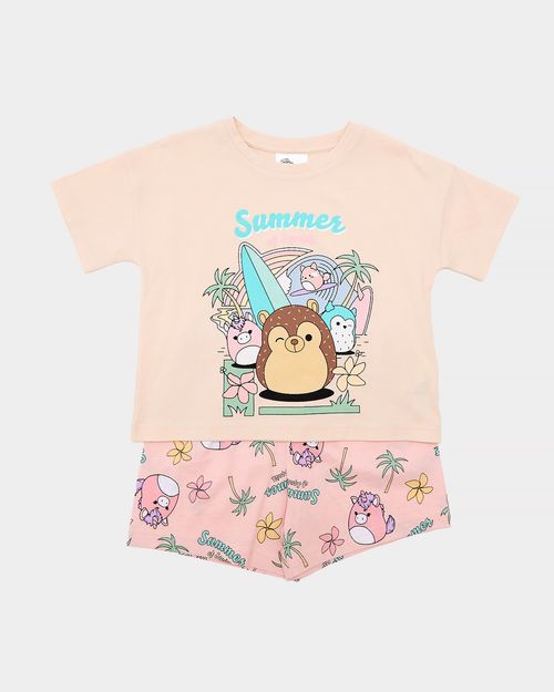 Squishmallows Short-Sleeve Pyjama Set (5-14 Years)
