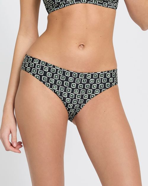 Carolyn Donnelly The Edit Square Print Bikini Bottoms