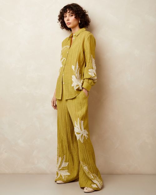 Gallery Frieda Embrodiered Trousers